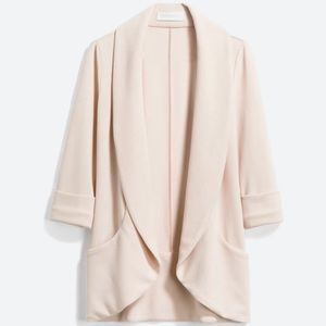 Stitch Fix | FrenchMauve | Blush Stretch Knit Blazer - XXL